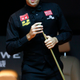 In this photo released by China's Xinhua News Agency, Ronnie O'Sullivan of England reacts during the final against his compatriot Ricky Walden in the 2008 World Snooker Roewe Shanghai Masters in east China's Shanghai, Sunday, Oct. 5, 2008. Qualifier Walden upset world champion O'Sullivan 10-8. (AP Photo/Xinhua, Fan Jun)